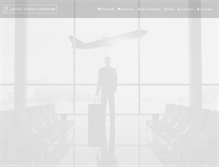 Tablet Screenshot of globalairportconcierge.com